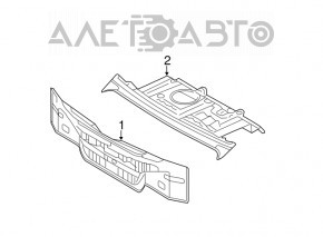 Rear panel Kia Optima 11-16