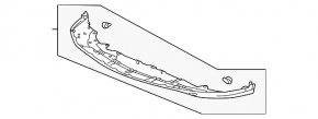 Acura MDX 2021-25 2022-24 Front Bumper Lip