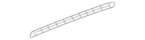 Door molding lower front left Acura MDX 07-13