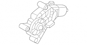 Front left window motor Nissan Rogue 21-23 US built