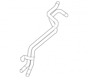 Automatic transmission cooling system pipes Audi Q5 80A 18-24
