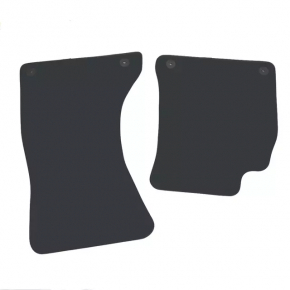 Front right interior mat Audi A4 B8 08-16 black, dry cleanable