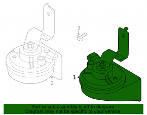 High signal Kia Niro 23- with bracket