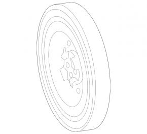 Mercedes W167 GLE 350 450 20-23 3.0h M256 Crankshaft Pulley