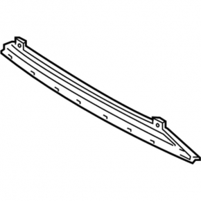 Ford Edge 19 Front Bumper Lower Grille - Without Engine Heater, Structure, Scratches