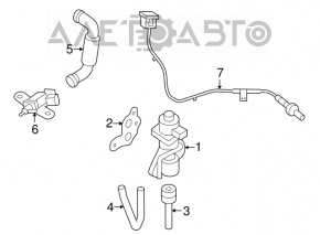 Lambda probe 2 Mazda3 2.3 03-09