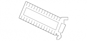 Dry heater Jaguar F-Pace X761 17-
