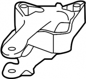 Upper engine mount Infiniti QX30 17- with bracket