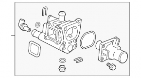 Thermostat housing Chevrolet Cruze 11-16