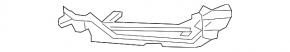 Left fog light mount for Volvo XC90 20-26