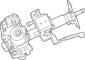 Steering column Nissan Murano 25-26 Platinum