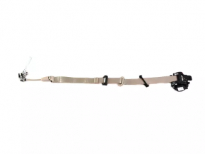 Driver's seat belt with tensioner Chrysler Pacifica 17- gray