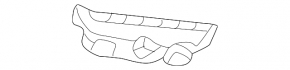 Left front bumper mount for Nissan Versa 20-23