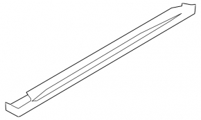 Right threshold for Mitsubishi Outlander 18-22 PHEV