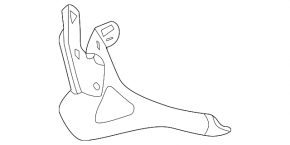 Rear ECU Bracket for Lexus ES250 ES300h 19-26