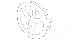 20-21 Toyota Tundra grille emblem