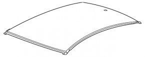 Roof metal Chevrolet Cruze 11-16 without hatch, sawed off