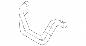 Cooling system hose Porsche Cayenne 958 11-18 3.6