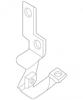 Bracket signal low Porsche Cayenne 24-26