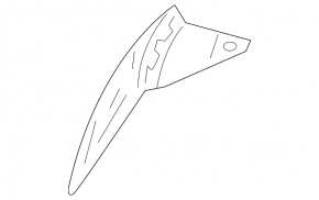 Front bumper mount, central upper left, Mercedes A-class V177 19-22
