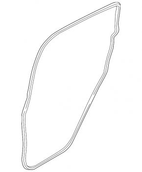 Ford C-max MK2 13-18 rear right door seal