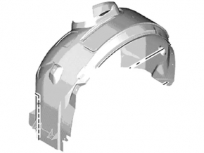 Front left mudguard Ford C-max MK2 13-18 SIGNEDA