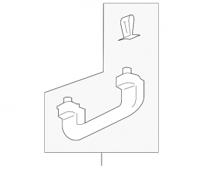 Front right ceiling handle Ford Escape MK4 20-22 beige
