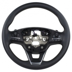 Steering wheel assembly Ford Bronco Sport 21-25 rubber black with buttons and paddles