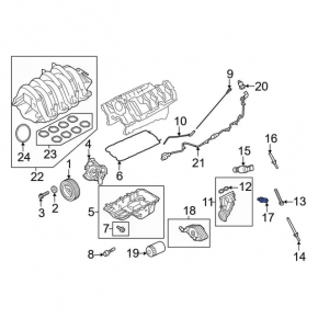 Oil Pressure Sensor Ford Escape MK4 23- 1.5T