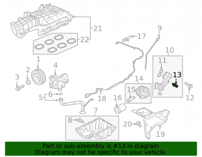 Oil Pressure Sensor Ford Escape MK4 23- 1.5T