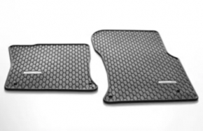 Set of floor mats for Jaguar F-Pace X761 17- rubber black