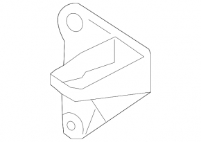Front Engine Mount Bracket Toyota Camry v40 2.4, hybrid