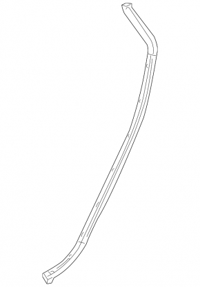 Chevrolet Impala 14-20 rear right door seal outer