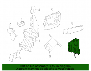 Nissan Leaf GPS Control Module 18-