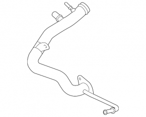 Engine Cooling System Pipes Volvo XC90 16-22 T5, T6