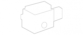 Mercedes X164 GL rear right airbag sensor