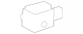 Mercedes W221 front left side airbag sensor