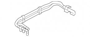 Metal cooling system pipes for the Audi E-Tron 19-23