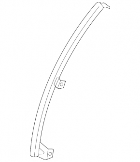 Rear left door glass guide for Toyota Avalon 05-12