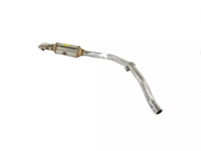 Right exhaust manifold with catalytic converter Jeep Grand Cherokee WK2 18-21 3.6, for 2 pipes