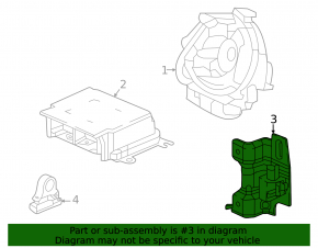 Airbag sensor front right Honda Civic XI FE/FL 22-