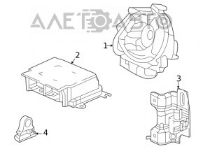 Airbag sensor front right Honda Civic XI FE/FL 22-