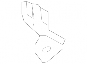 Rear Bumper Bracket Right Nissan Rogue Sport 17-22