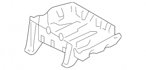 Fuse box housing underhood Toyota Sequoia 08- left
