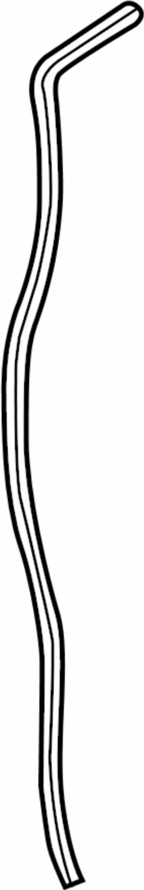 Door seal rear right Infiniti JX35 QX60 13- front