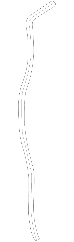 Door seal rear right Infiniti JX35 QX60 13- front