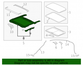 Nissan Altima 13-17 hatch mechanism