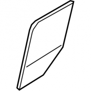 Ford Transit Connect MK2 13-23 rear left triangle door glass