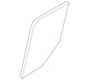 Ford Transit Connect MK2 13-23 rear left triangle door glass