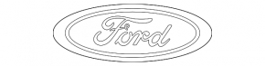 Ford Escape MK3 17-18 Restyling Grille Emblem